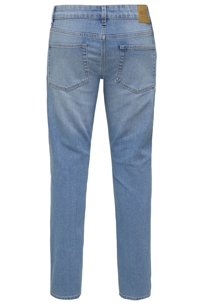 ONSLOOM SLIM 4377 EY BOX JEANS 22034377 LIGHT BLUE DENI/GREEN TINT